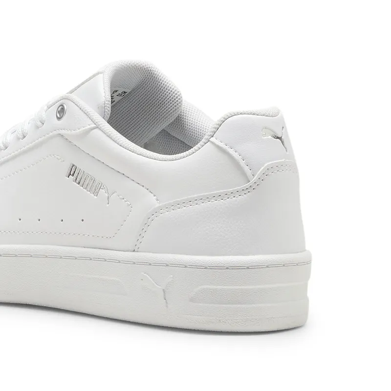 Puma Court Classy “Puma White / Puma Silver” (395021_01)
