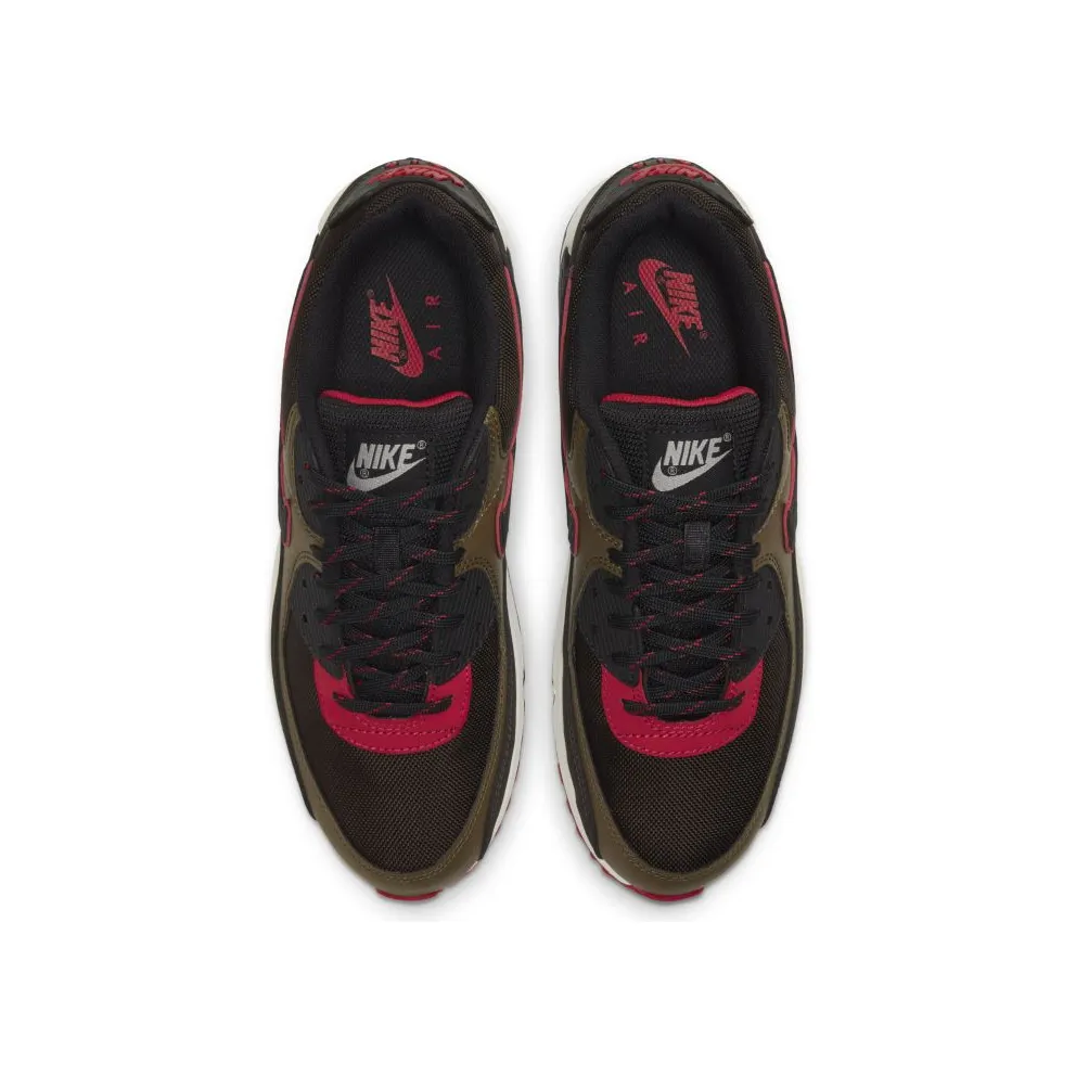 Nike Air Max 90 Velvet Brown University Red Velvet Brown/University Red-Yukon Brown-Black (CT1686-200)