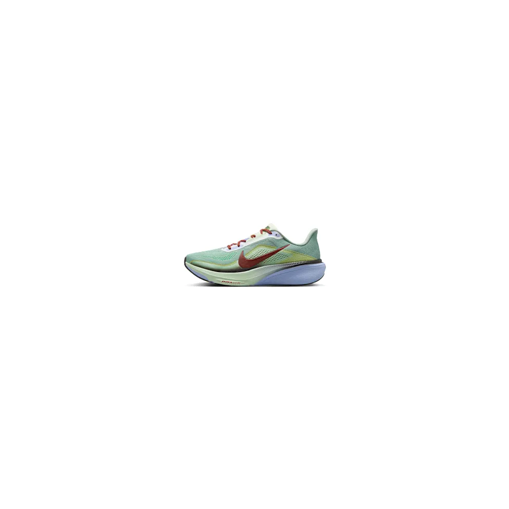 Nike Pegasus 42 Road “Steam / Frosted Spruce / Purple Fade / Rugged Orange” (IW1247-099)