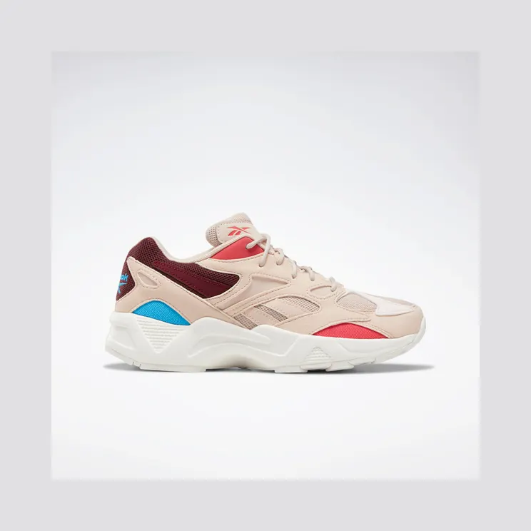 Reebok Aztrek 96 Schoenen Buff / Maroon / Pink / Cyan