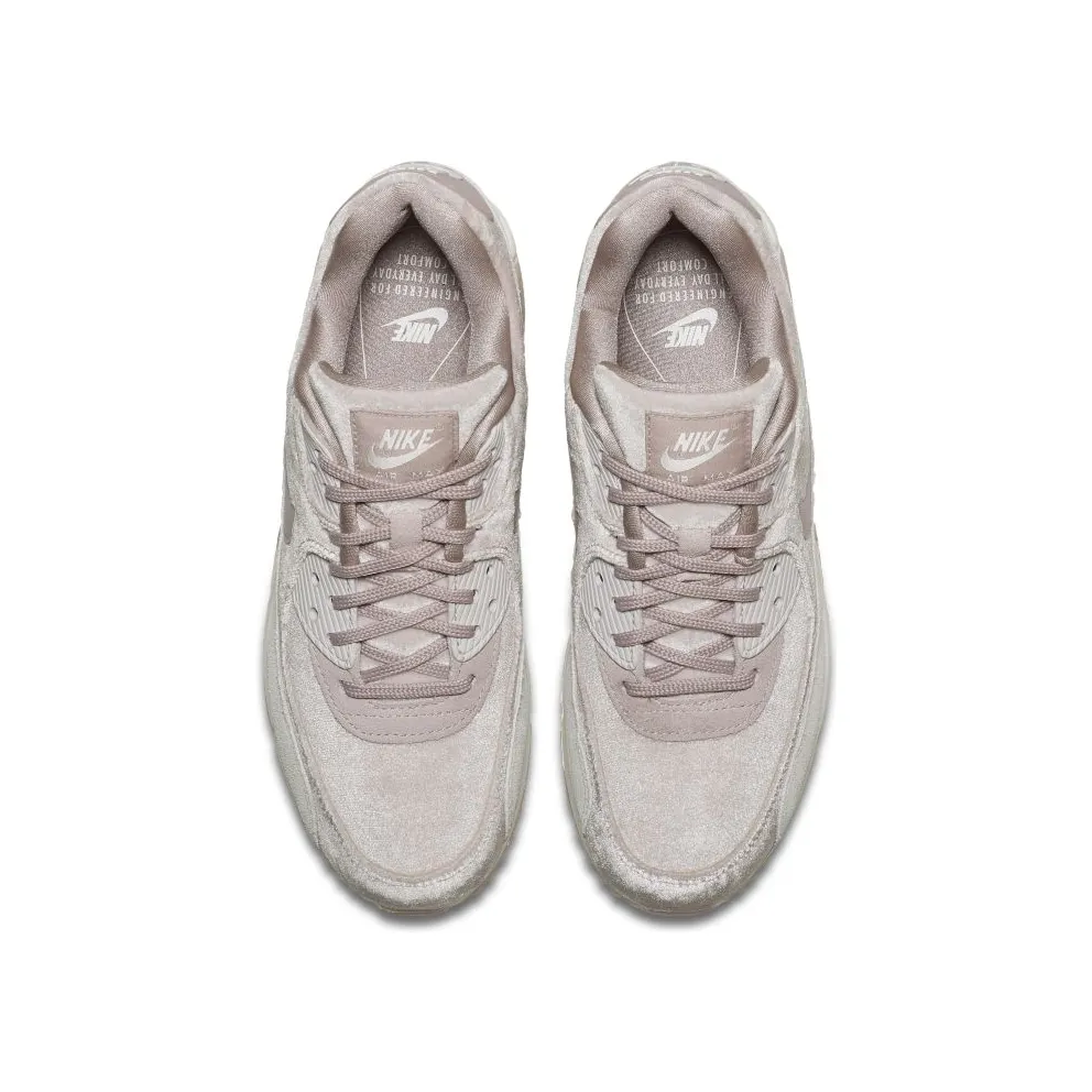 Nike Air Max 90 Velvet Particle Rose (W) Particle Rose/Particle Rose-Vast Grey (898512-600)