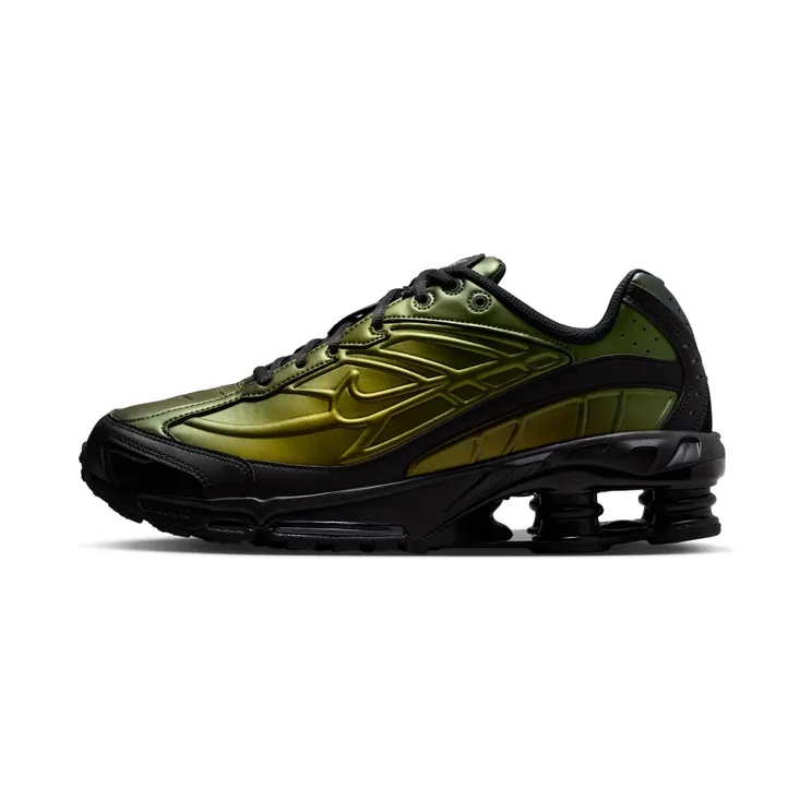 Nike Shox Ride 2 Black Cargo Khaki “Black / Olive Flak / Metallic Silver” (IH4468-001)