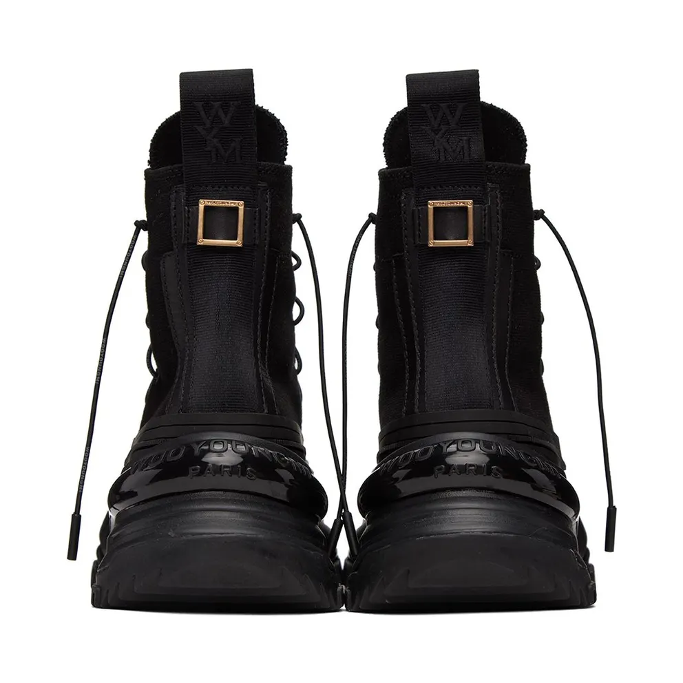 Wooyoungmi Black Double Lace 621Black 621B (M223SU01)
