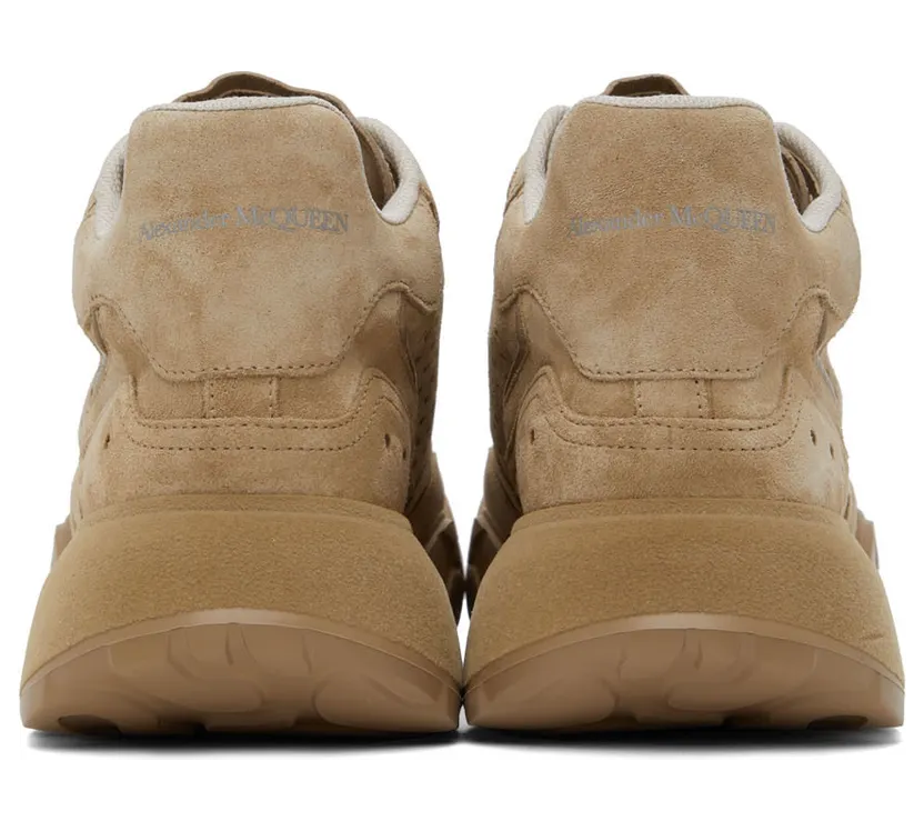 Alexander McQueen Brown Court Low-Top Sneakers (705121WIA5C) (2)