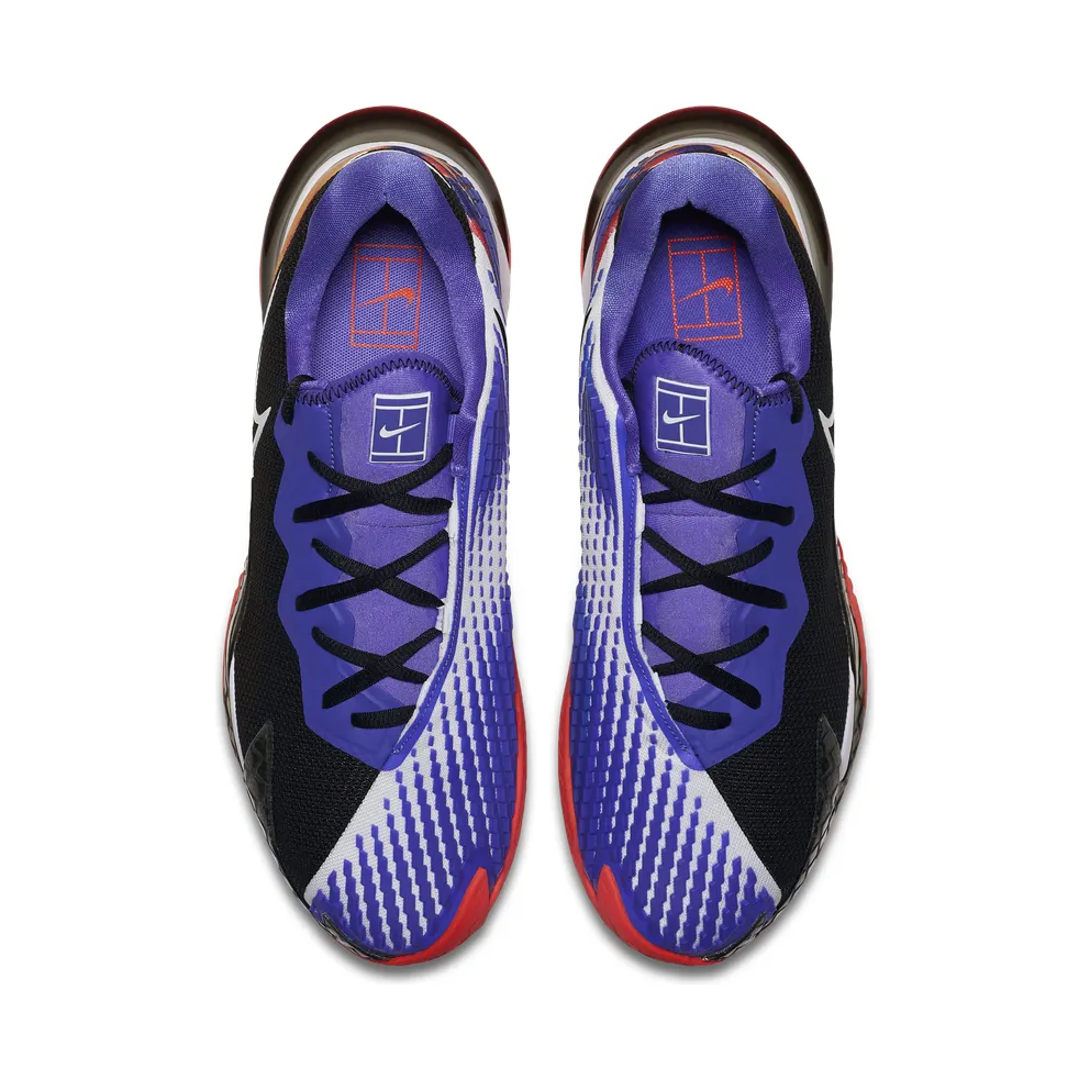 NikeCourt Air Zoom Vapor Cage 4 Hardcourt “Black / Laser Crimson / Persian Violet / White” (CD0424-003)