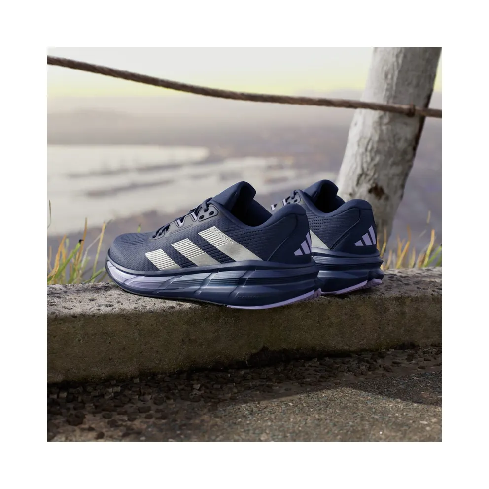 Adidas Questar 3 Running Shoes Tech Indigo / Silver Metallic / Glow Purple (JP6598)