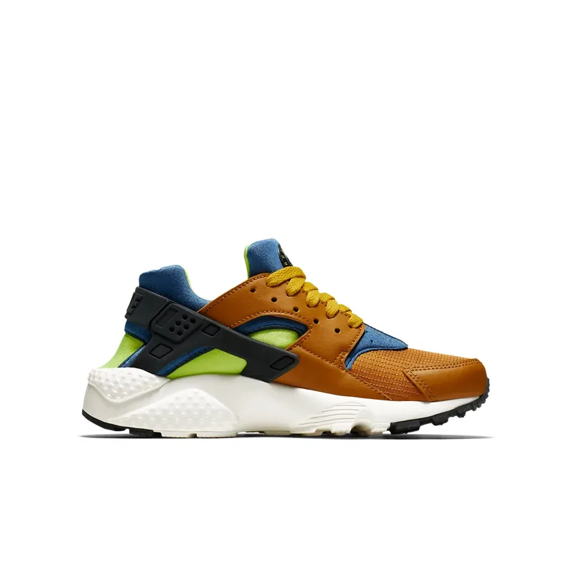 Nike Huarache Run Desert Ochre (GS) Desert Ochre/Blue Force/Volt (654275-701)