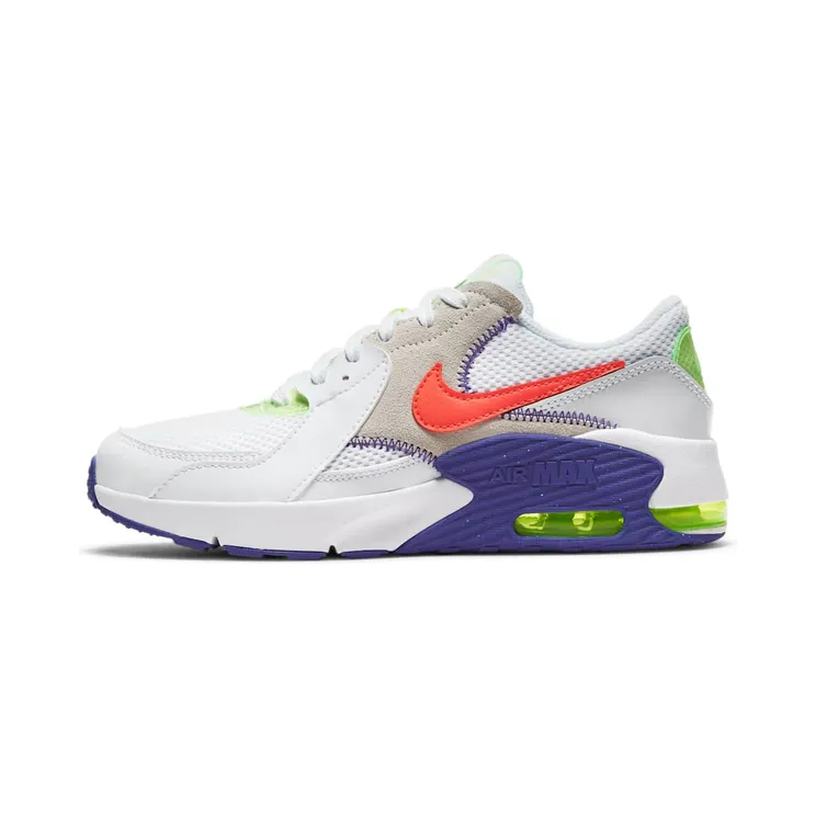 Nike Air Max Excee AMD “White / Indigo Burst / Volt / Bright Crimson” (DD4353-100)