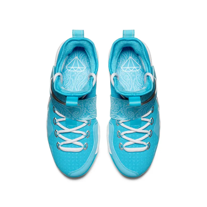 Nike LeBron 14 Ric Flair (GS) Blue Fury/Metallic Silver-Equator Blue (AA3258-404)