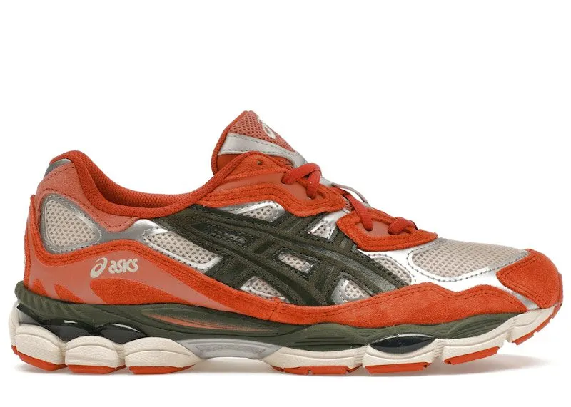 ASICS Gel-NYC Oatmeal Forest Green Orange (1201A789-251)