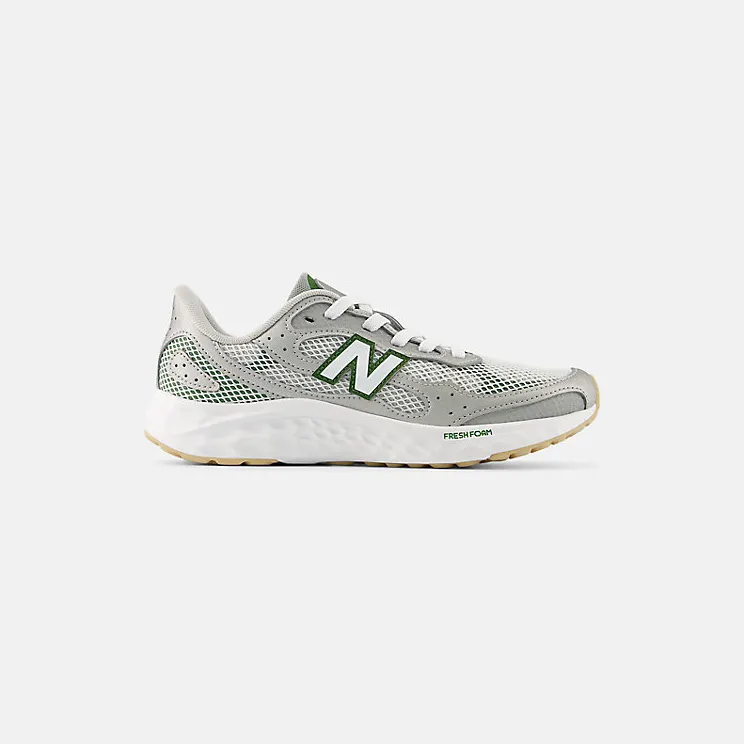 New Balance Fresh Foam Arishi Lux Lace Raincloud Dark Silver Metallic Alpine Green (GPARILA1)