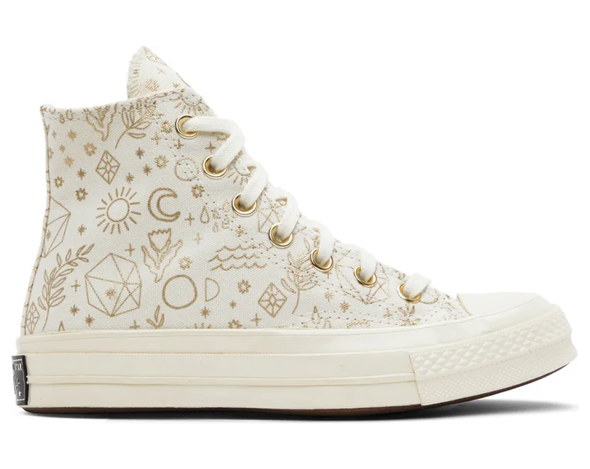 Converse Chuck 70 Golden Elements Egret/light Gold/zwart (A02207C)