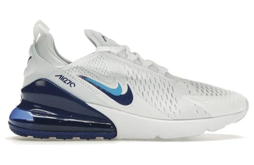 Nike Air Max 270 Multi Swoosh White Deep Royal (FJ4230-100)