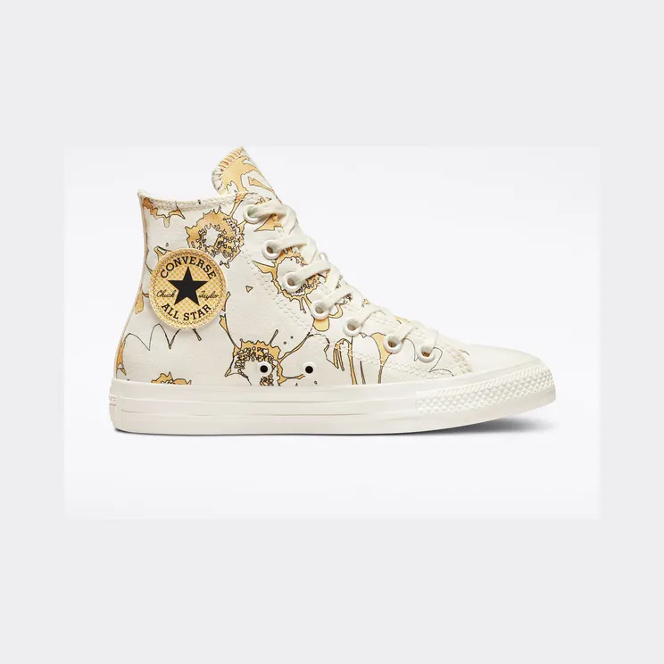 Converse Chuck Taylor All Star Crafted Florals Egret/cyber Mango/egret (A01188C)