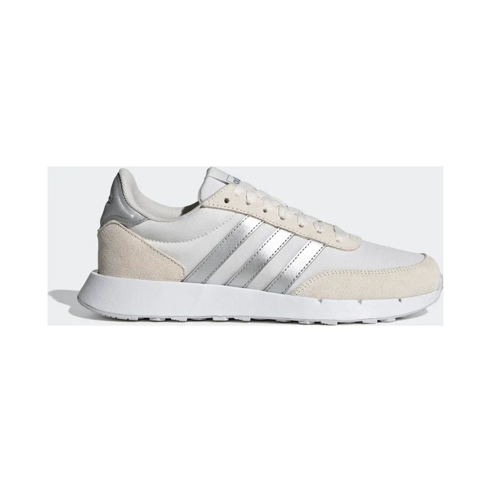 adidas Run 60s 2.0 Laufschuh Chalk White / Silver Metallic / Dash Grey (FZ0959)