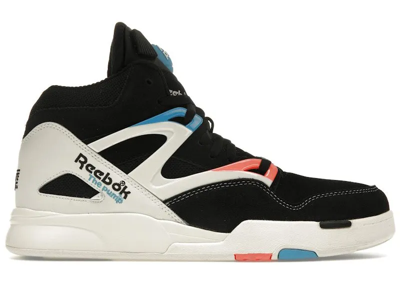 Reebok Pump Omni Zone II Shoes Core Black / Chalk / Orange Flare (HR0504)