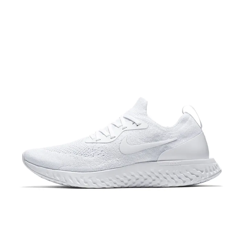 Nike Epic React Flyknit True White True White/White-Pure Platinum (AQ0067-102)