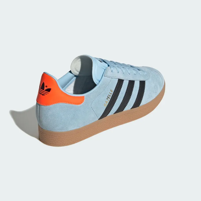 Adidas Gazelle Clear Sky / Core Black / Gum (JI2076)