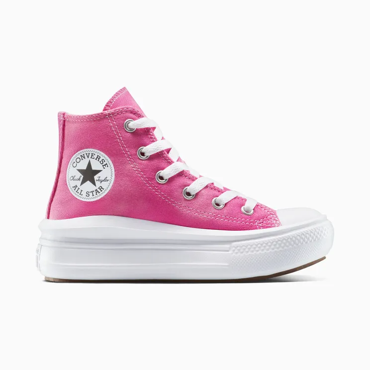 Converse Chuck Taylor All Star Move Platform Color Splash White/Chaos Fuchsia (A11818C)