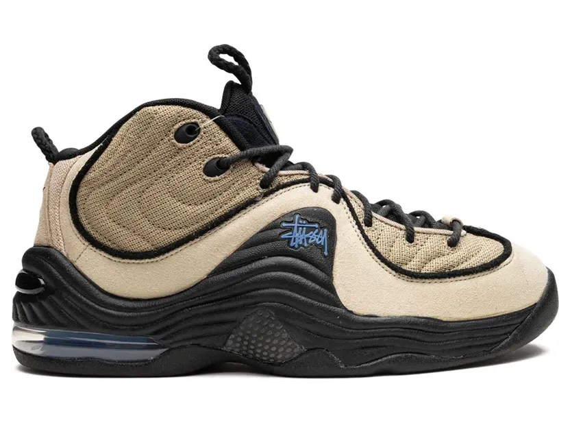Nike x Stüssy Air Penny 2 Rattan sneakers – Zwart (DX6934)