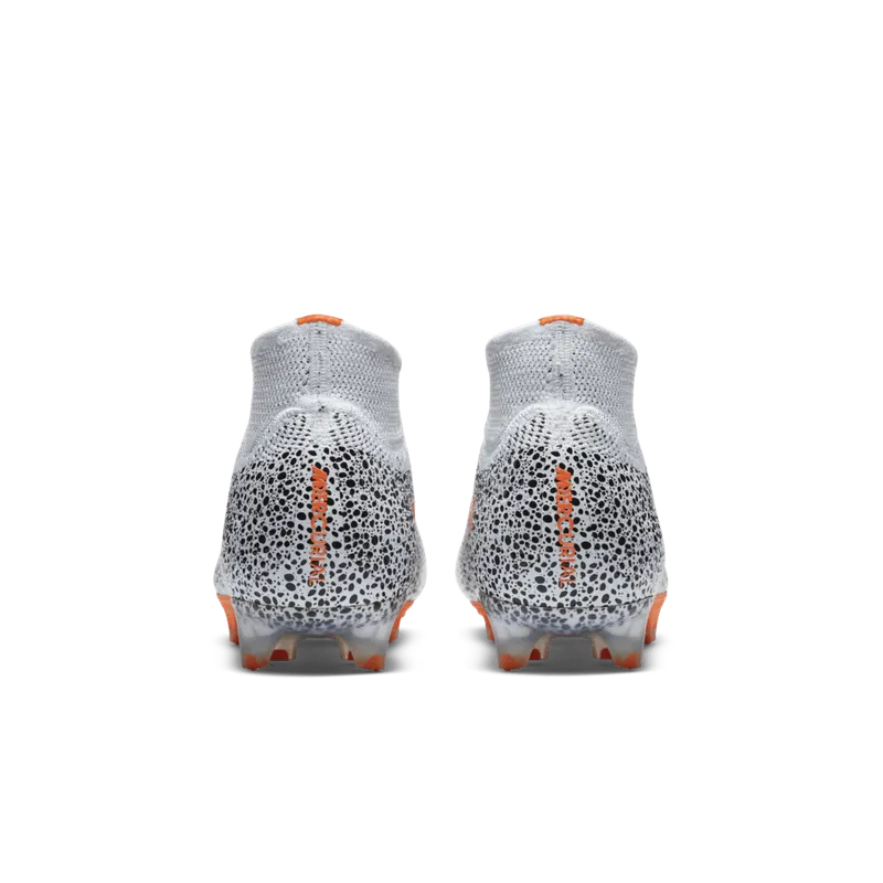 Nike Mercurial Superfly 7 Elite CR7 FG Safari White/Black-Total Orange (CQ4901-180)