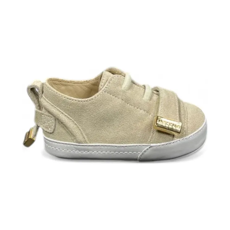 Buscemi 50MM Low Strap Cisto Beige Leather (Baby) (1050BBY16-CIS)