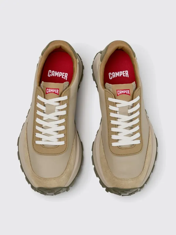 Camper Drift Trail Bicolor Leather with Vibram Sole Beige (K100928-026DRIFTTRAIL0)
