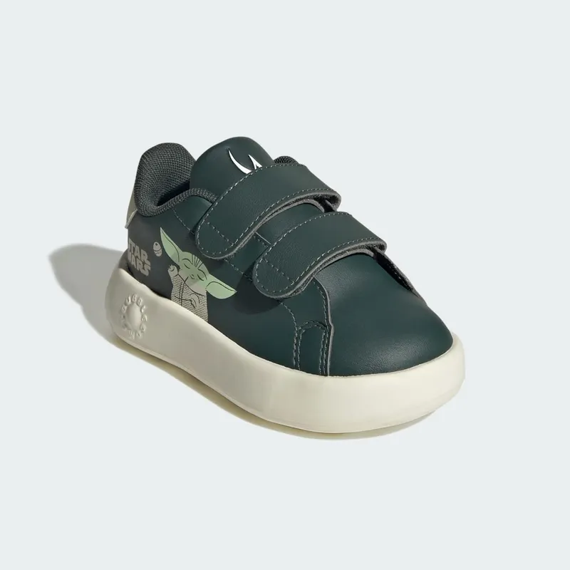 Adidas Star Wars Advantage Shoes Kids Legend Ivy / Off White / Mist Jade (IH6258)