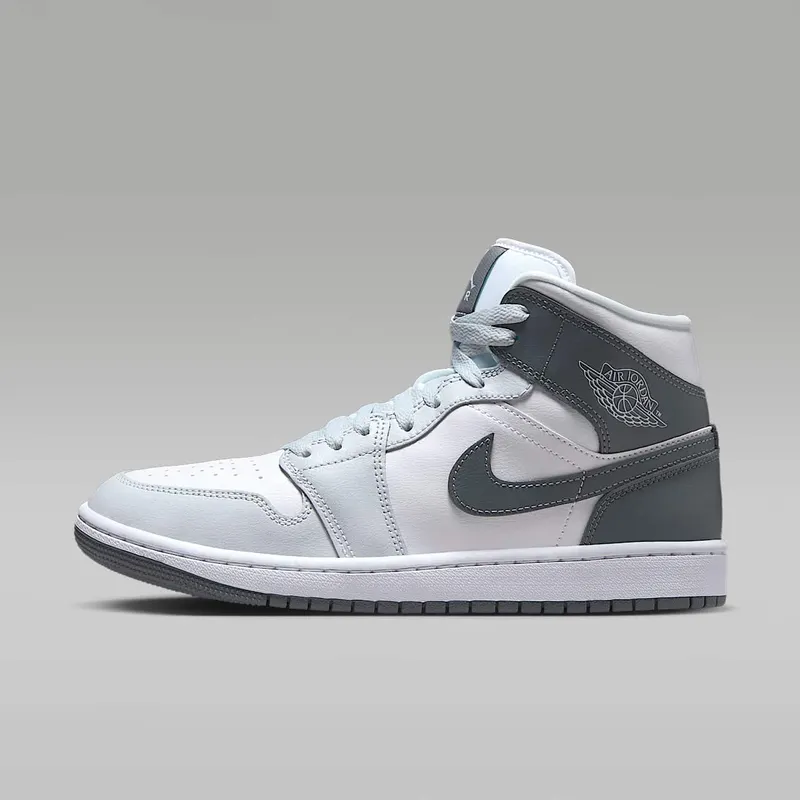 Jordan 1 Mid “White Smoke Grey” (BQ6472-113)