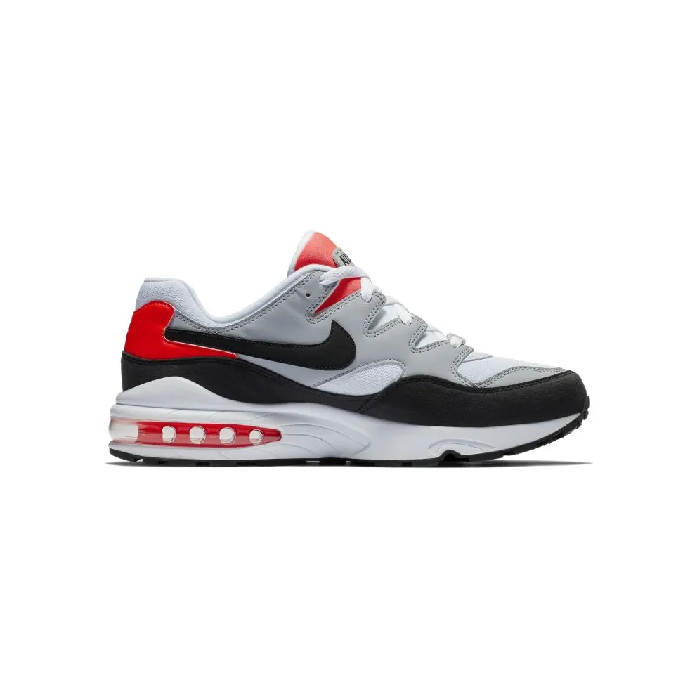 Nike Air Max 94 Wolf Grey Bright Crimson Wolf Grey/Black-White-Bright Crimson (747997-006)