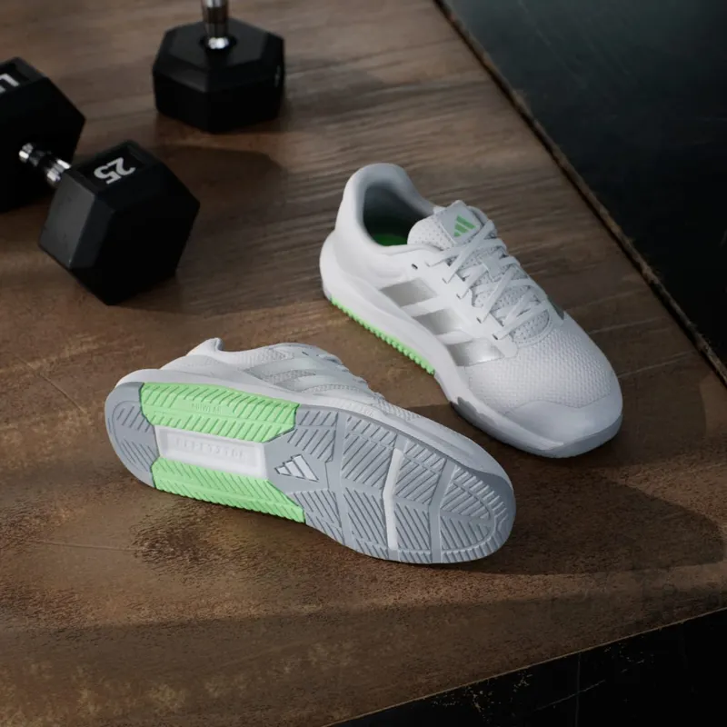 Adidas Dropset Base Cloud White / Matte Silver / Lime Burst (JS3048)