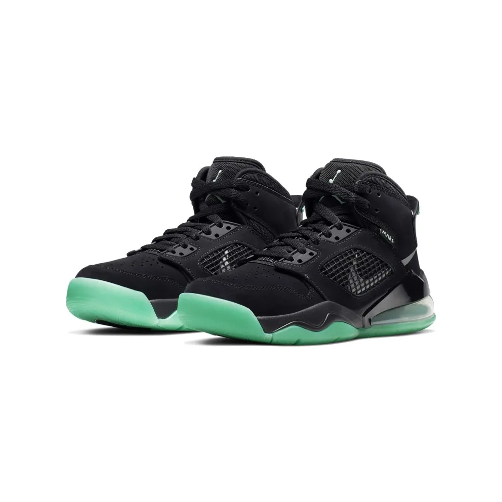Jordan Mars 270 Black Green Glow (GS) Black/Green Glow-Green Glow (BQ6508-003)