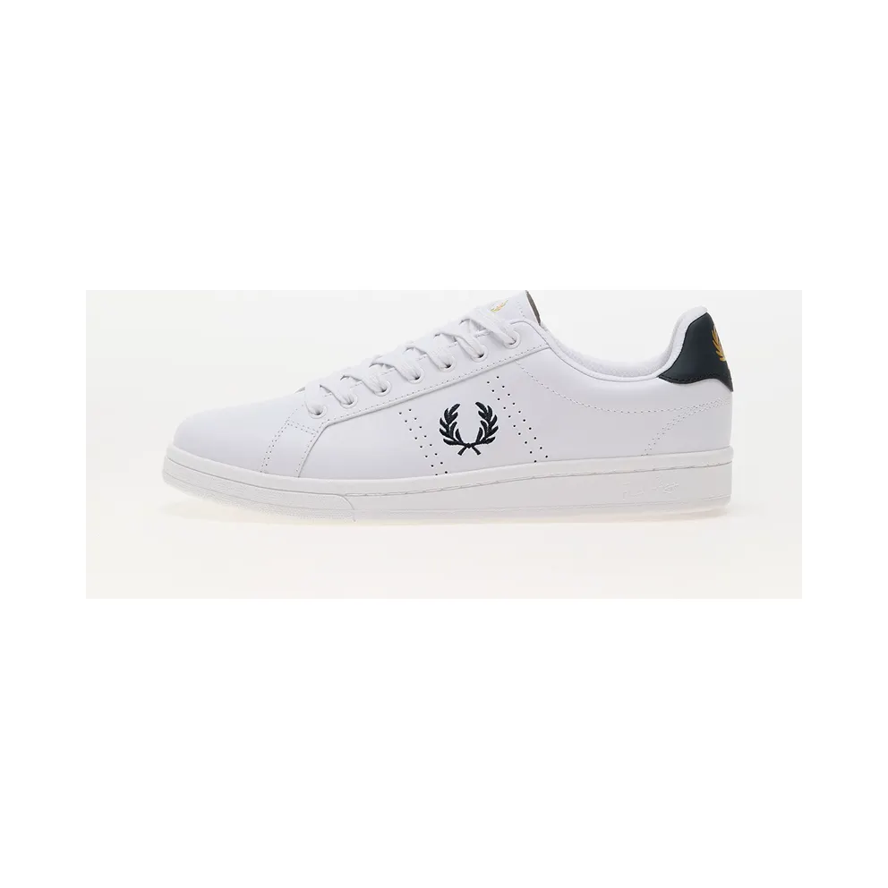 Fred Perry B721 Shoes B6312-567 White