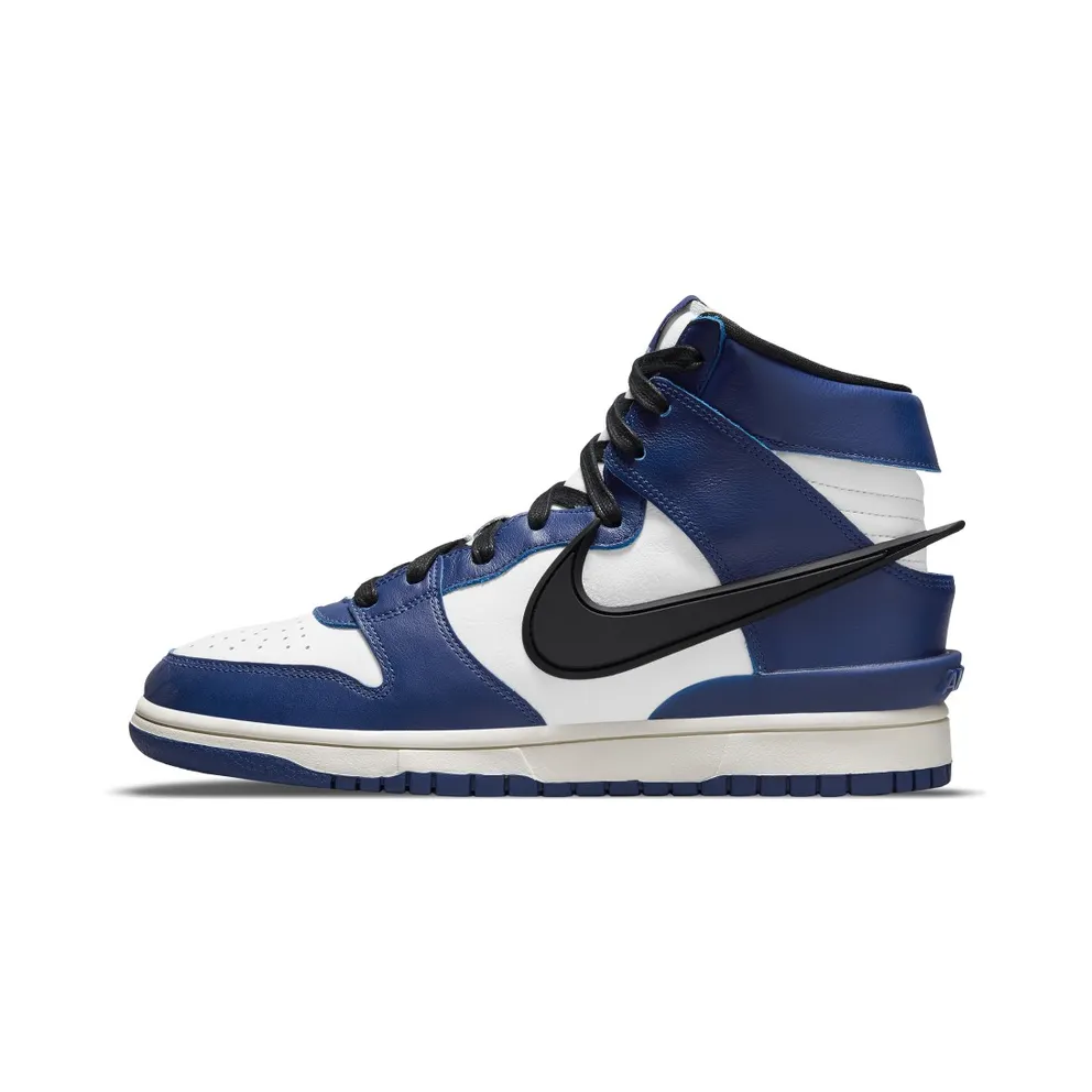 Nike x Ambush Dunk High Deep Royal Blue (2021) – “Deep Royal Blue / White / Pale Ivory / Black” (CU7544-400)