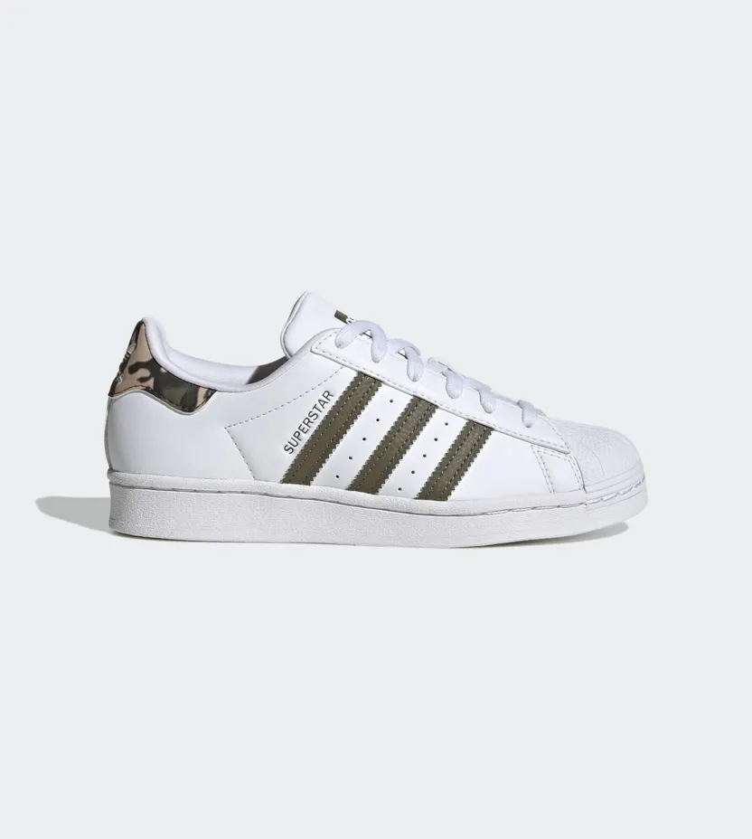 adidas Superstar Cloud White / Olive Strata / Cloud White (HQ4287)
