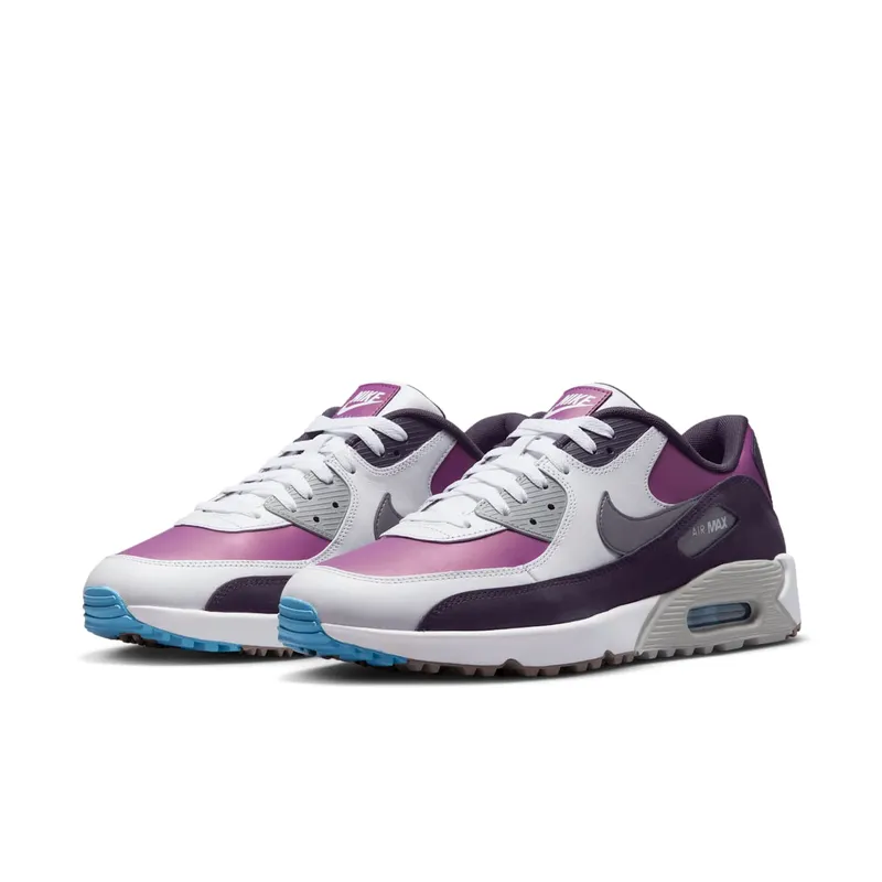 Nike Air Max 90 White/Purple Smoke/University Blue/Cave Purple (DQ4128-155)