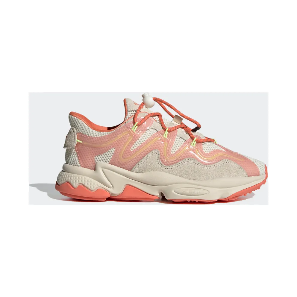 adidas OZWEEGO Plus Schuh Cream White / Semi Coral / Glow Pink (H01568)