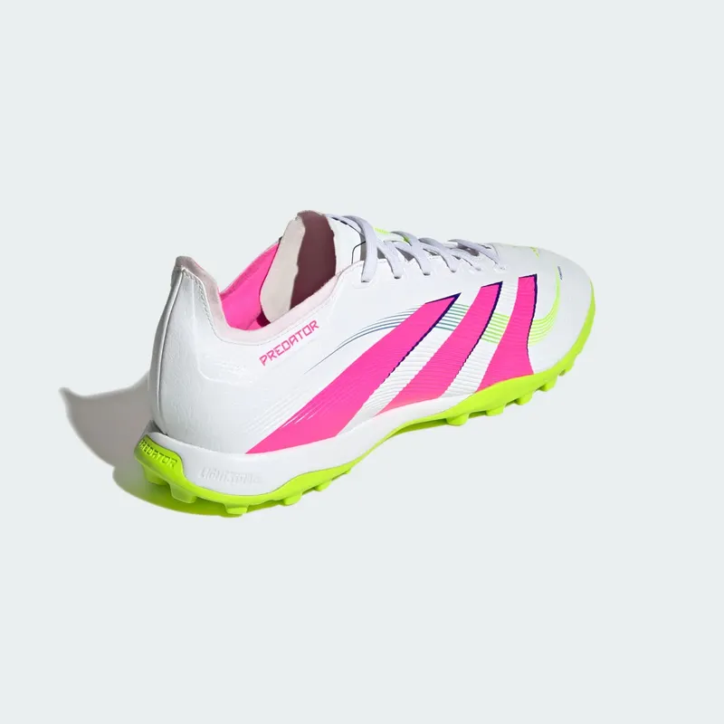 adidas Predator League Turf Cloud White Lucid Pink Lucid Lemon (ID3767)