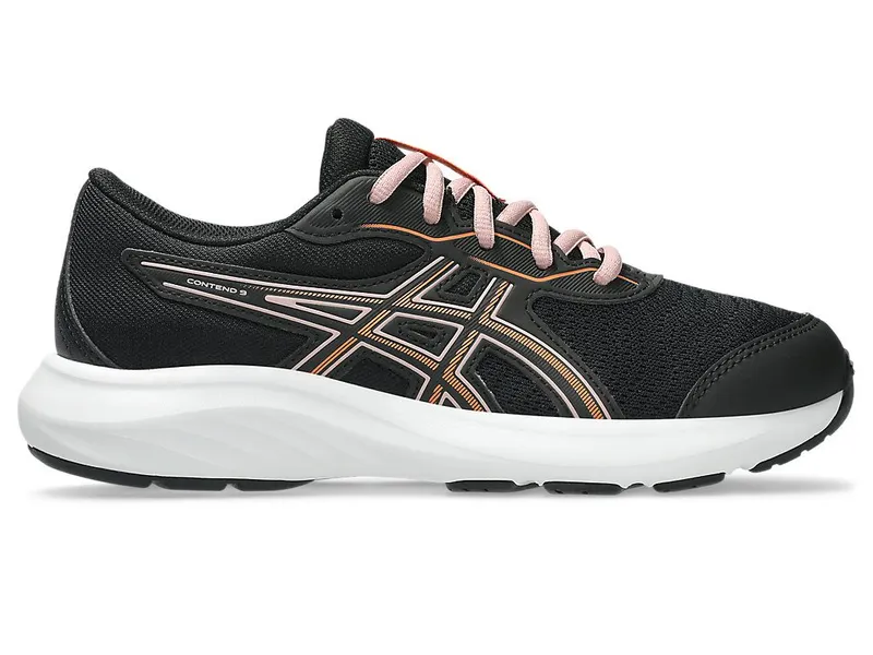 ASICS CONTEND 9 GS “Black / Sun Peach” (1014A337-010)