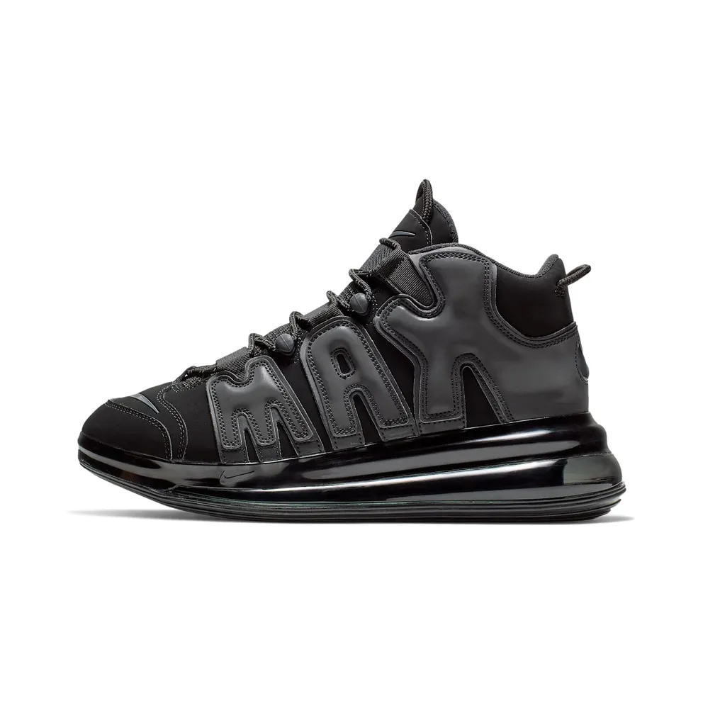 Nike Air More Uptempo 720 Black Black/Black-Black (BQ7668-001)