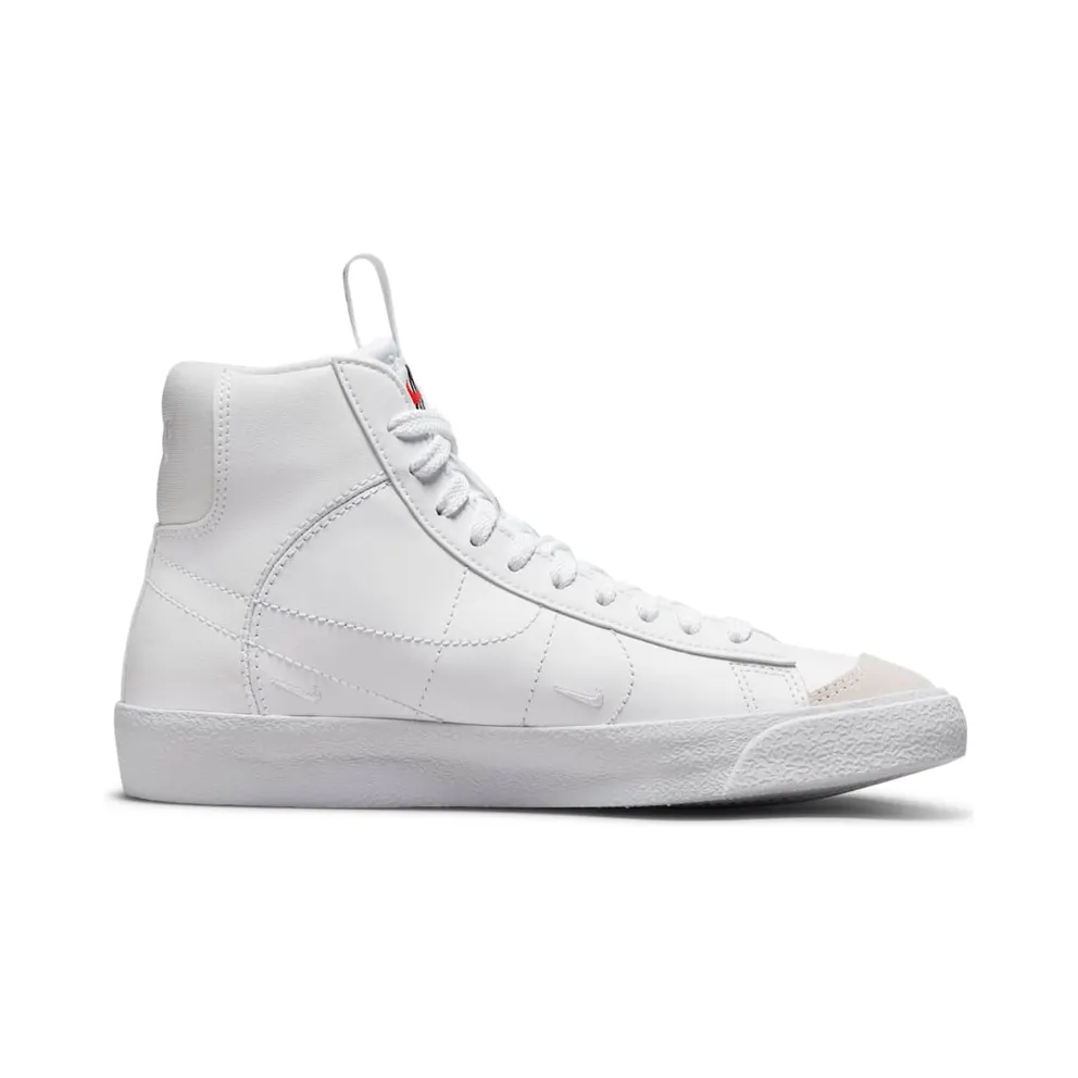 Nike Blazer Mid 77 SE White White Black White (GS) (DH8640-102)