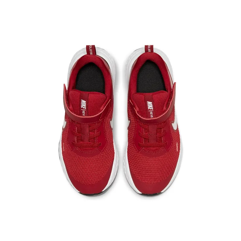 Nike Revolution 5 Gym Red (PS) Gym Red/Black/White (BQ5672-600)