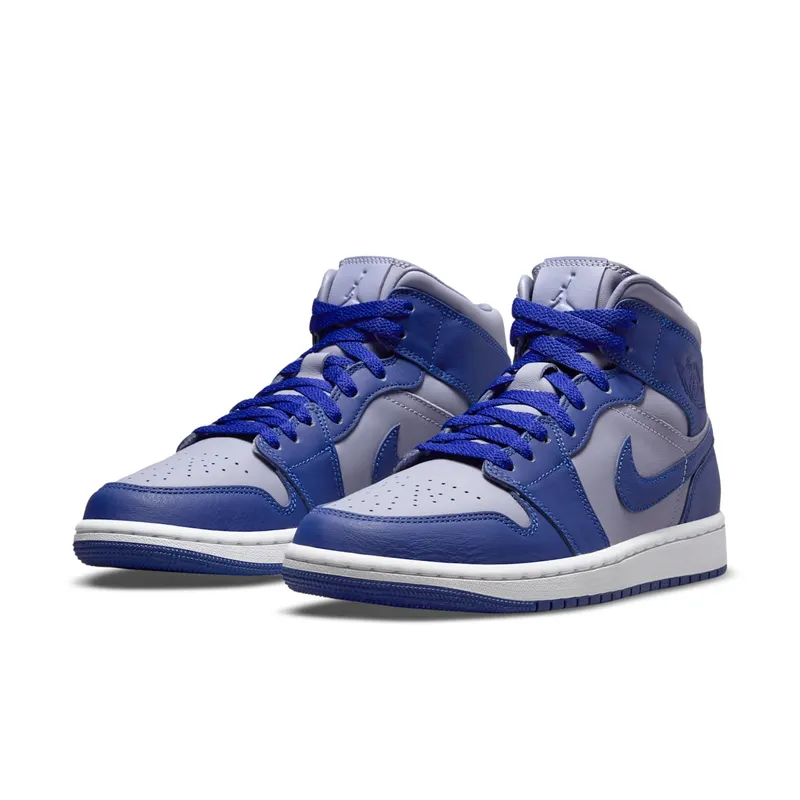 Air Jordan 1 Mid Georgetown (2021) – “Cool Grey / Navy” (DH7821-500)