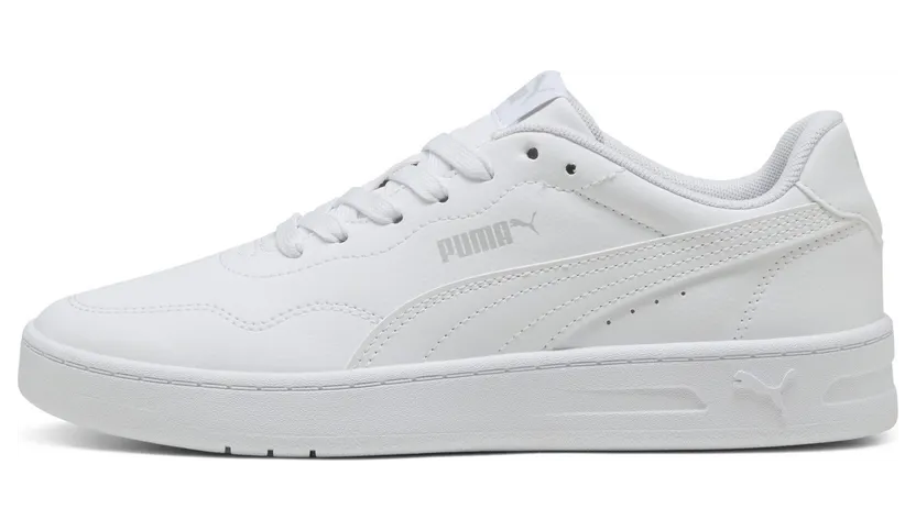 Puma Court Lally “Puma White / Puma White / Cool Light Gray” (400367_02)