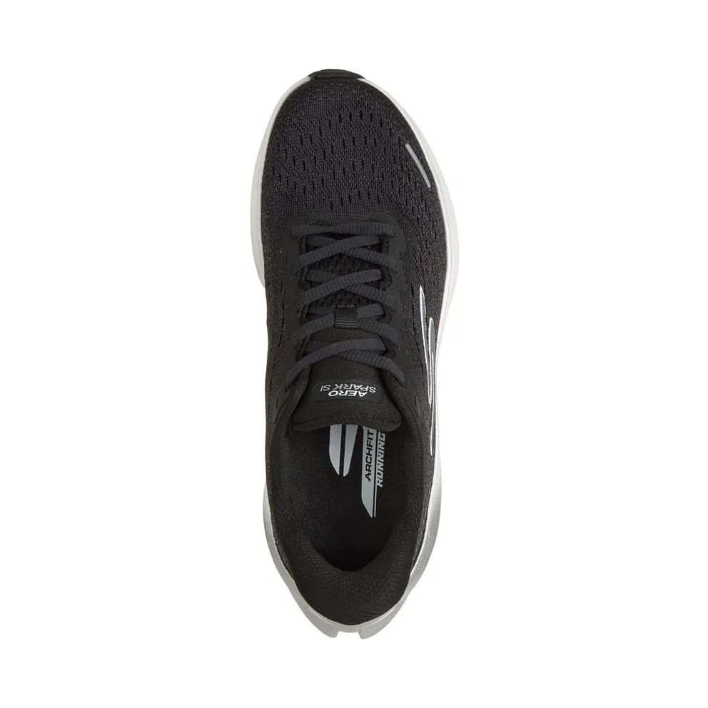 Skechers Slip-ins: Aero Spark Sneaker Black/Silver
