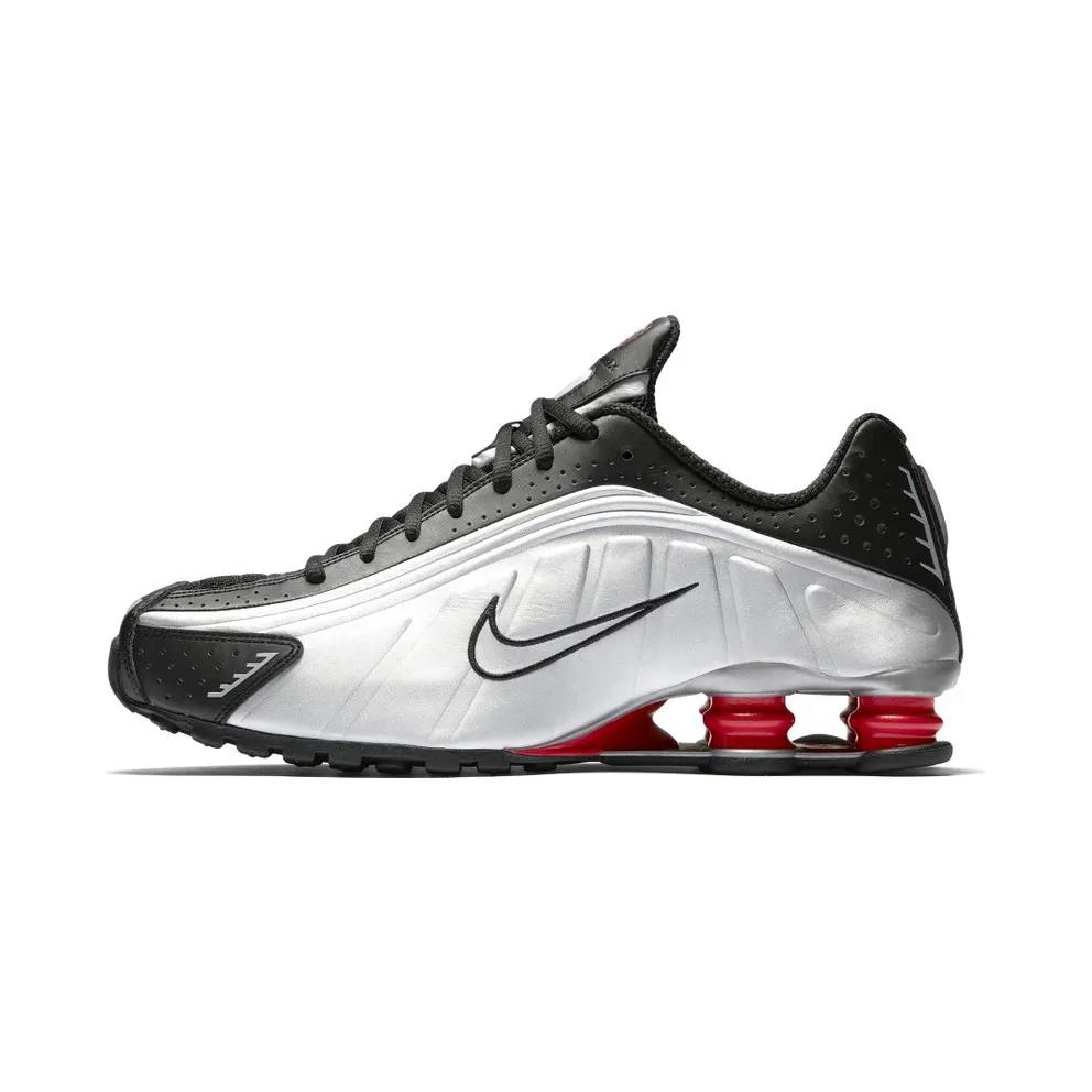 Nike Shox R4 Silver Black Red (BV1111-008)