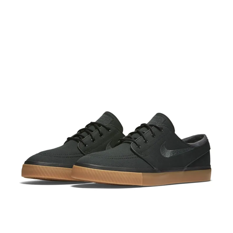 Nike SB Stefan Janoski Black Canvas Gum Black/Anthracite-Gum Medium Brown (333824-020)
