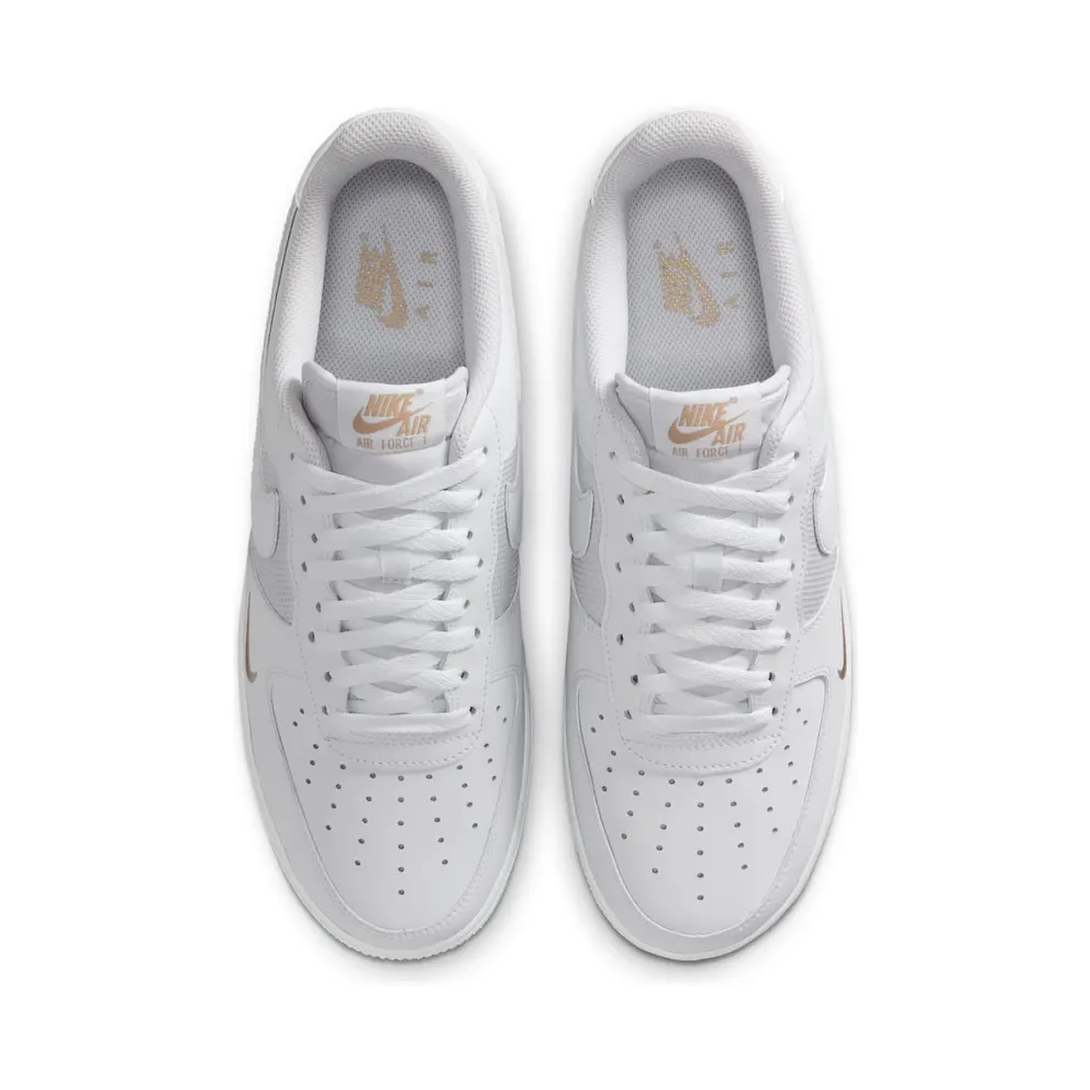 Nike Air Force 1 Low “White Desert Khaki Mini Swoosh” (IO1283-100)