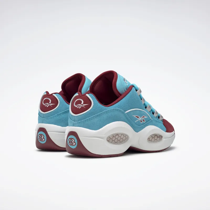 Adidas QUESTION LOW Digital Blue / Classic Burgundy / Cloud White (GZ0990)