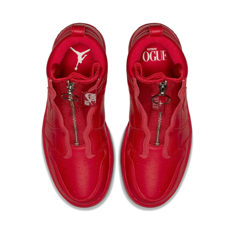 Jordan 1 Retro High Zip AWOK Vogue University Red (W) University Red/University Red-Sail-Black (BQ0864-601)